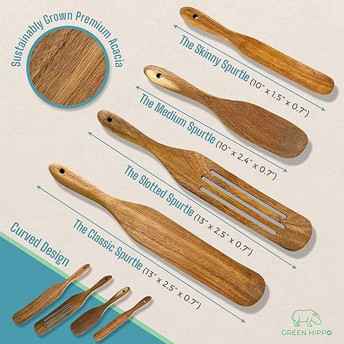 Miniatura 4 de Trailblaze Paquete económico kit de canasta redonda y ovalada de pan, utensilios de cocina de acacia de madera con práctica bolsa de almacenamiento,