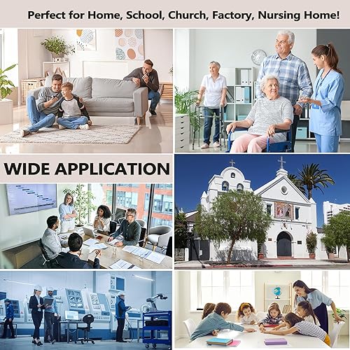 Miniatura 14 de Cubierta grande para caja de termostato con llave, cubierta de termostato transparente con cerradura compatible con termostato Honeywell Home