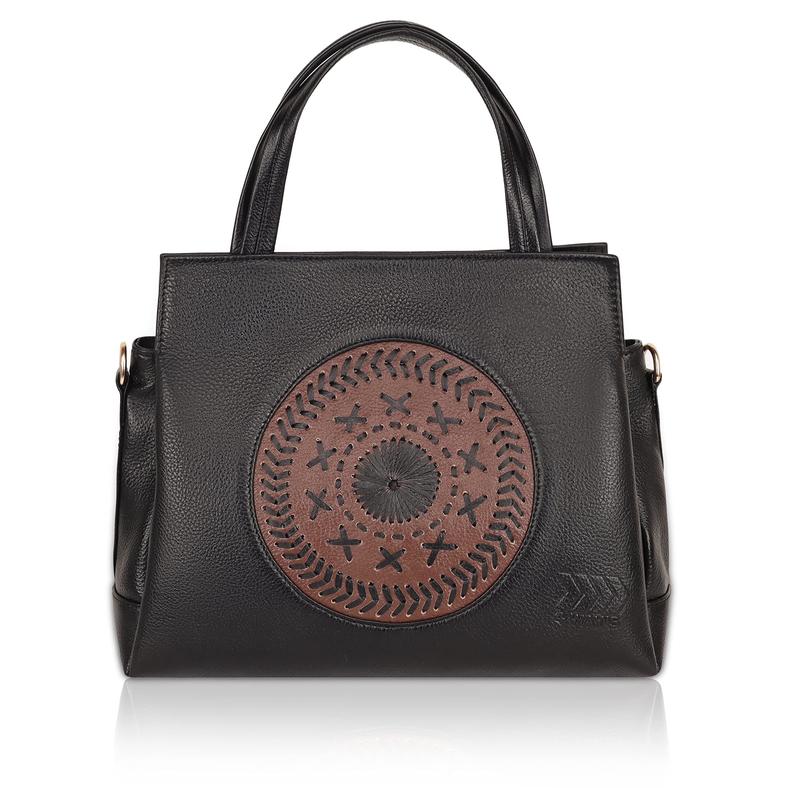 4 WAY'S4'ways Handbags Leather Accessories Handmade Texture Top Handle Stylish Hand & Shoulder Purses | Handbags for Women