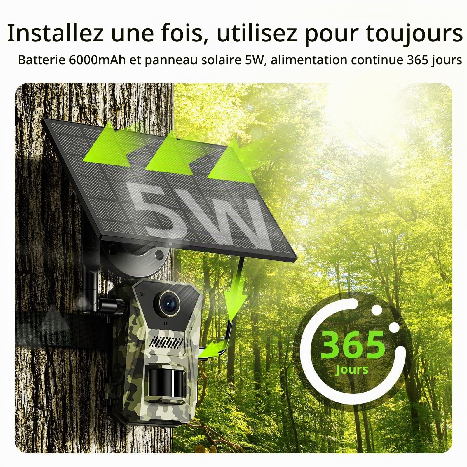 Korons Caméra de Chasse(64GB)