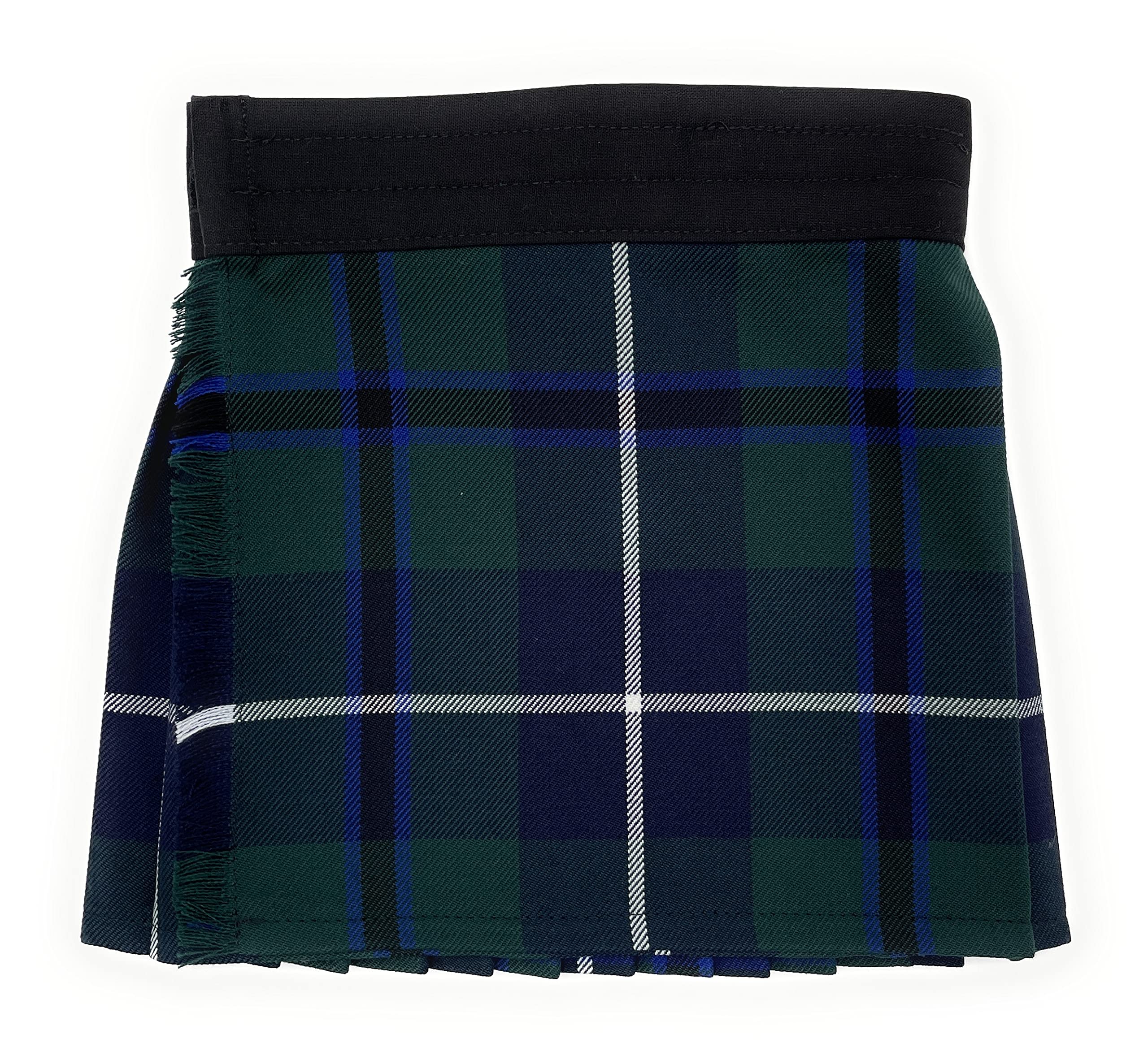 Tartan Tweeds Unisex Infant Douglas Baby Tartan Kilt, Adjustable Waistband, Newborn To 4 Years, (, 6-12 Months)