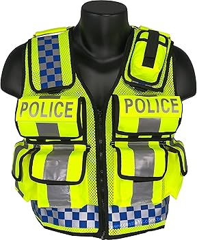 イギリス警察 反射ベスト Amazon.co.jp: 交通安全反射ベスト 警察の反射ベスト 高輝度英国