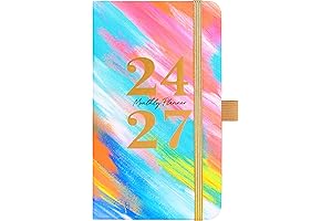 Journaltastic Pocket Planner/Calendar 2024-2027