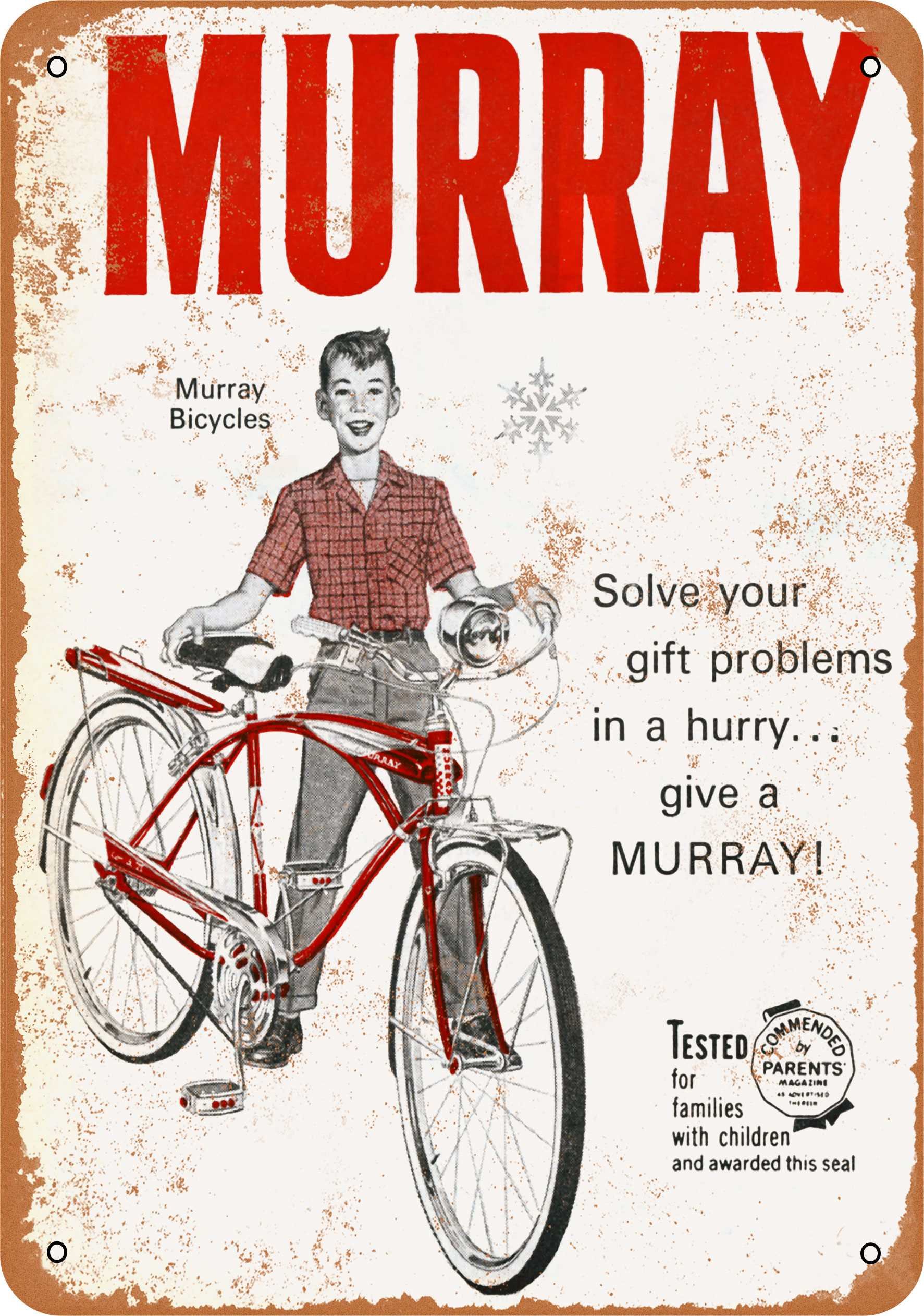 Amazon.com : RetroRust 7 x 10 METAL SIGN - 1961 Murray
