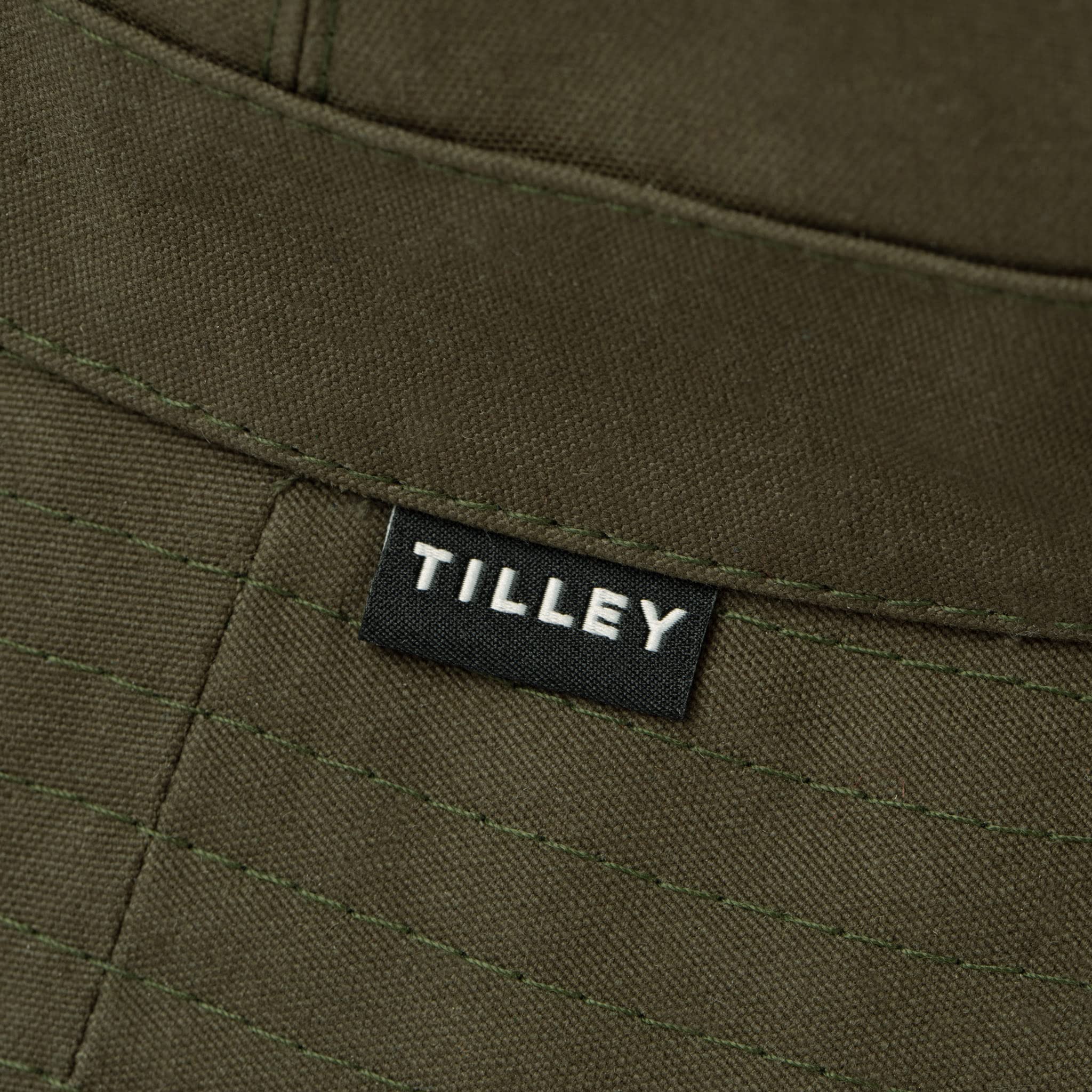 Tilley Waxed Bucket Hat, Green, Medium