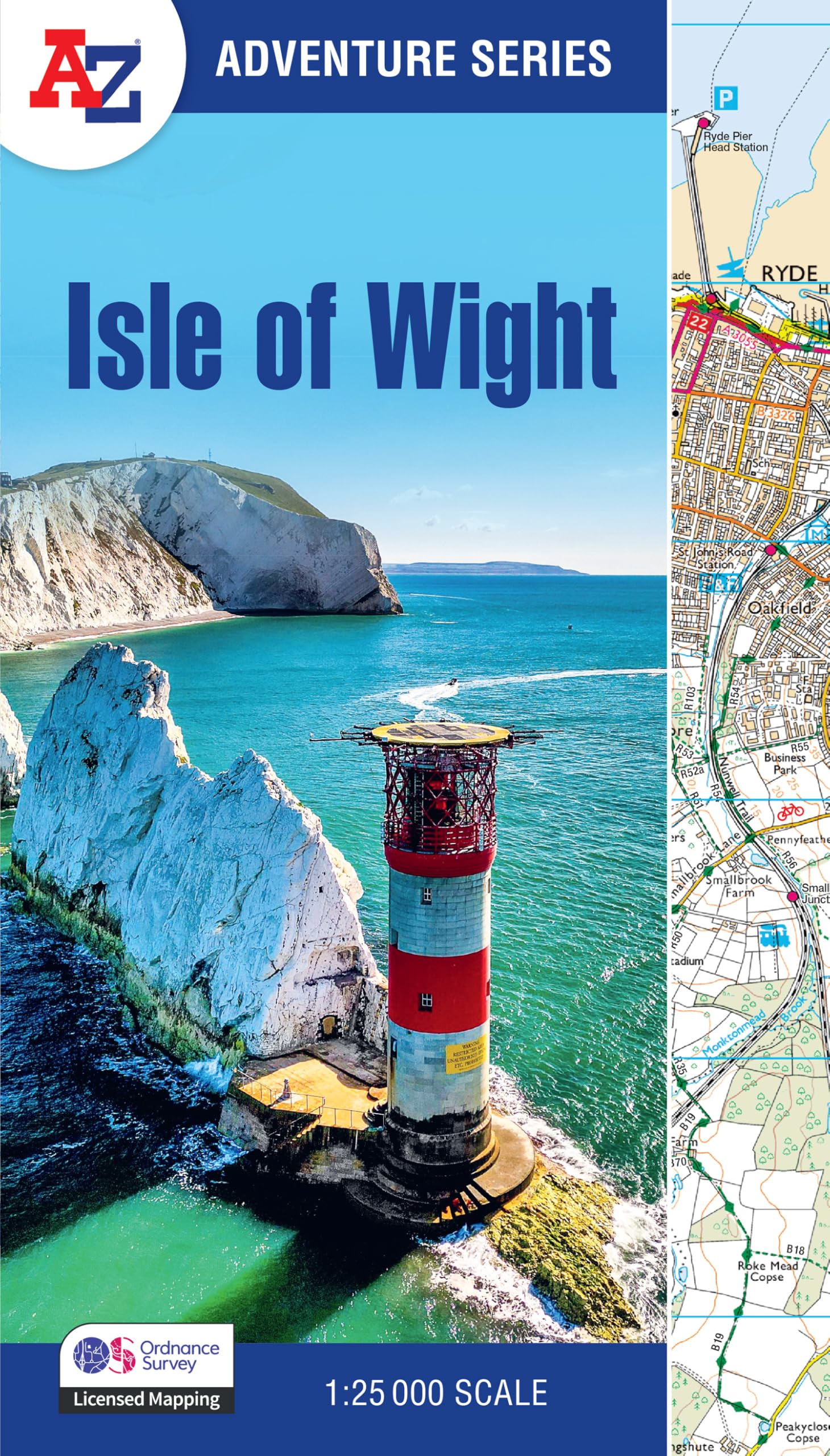 Isle of Wight A-Z Adventure Atlas: with Ordnance Survey Mapping (A -Z Adventure Series)