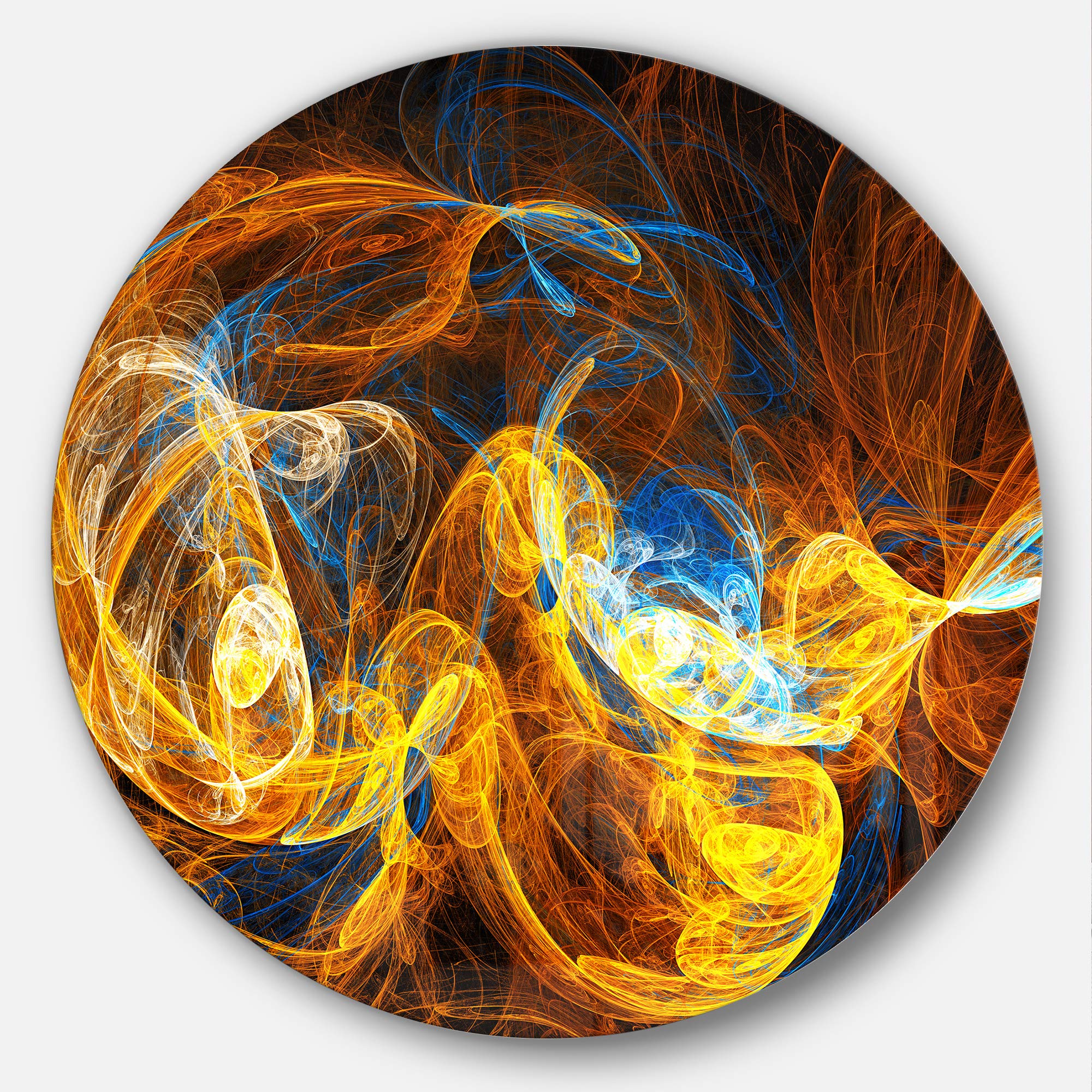 Amazon.com: Designart Wall Art-Disc of 23 inch, 23'' H x 23'' W x