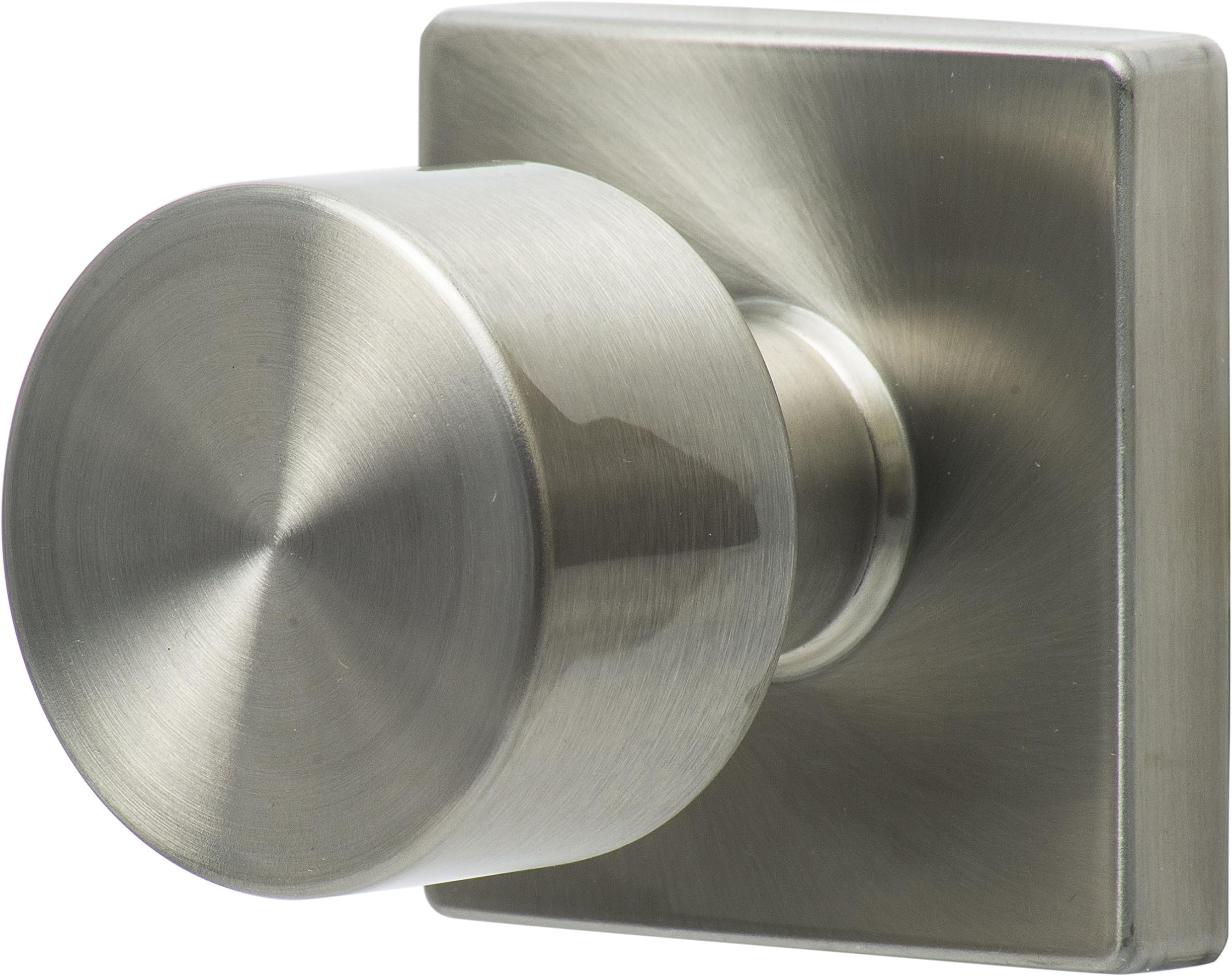 Sure-Loc Hardware BG100-SQ 32D Bergen Square Dummy Knob, Satin Stainless