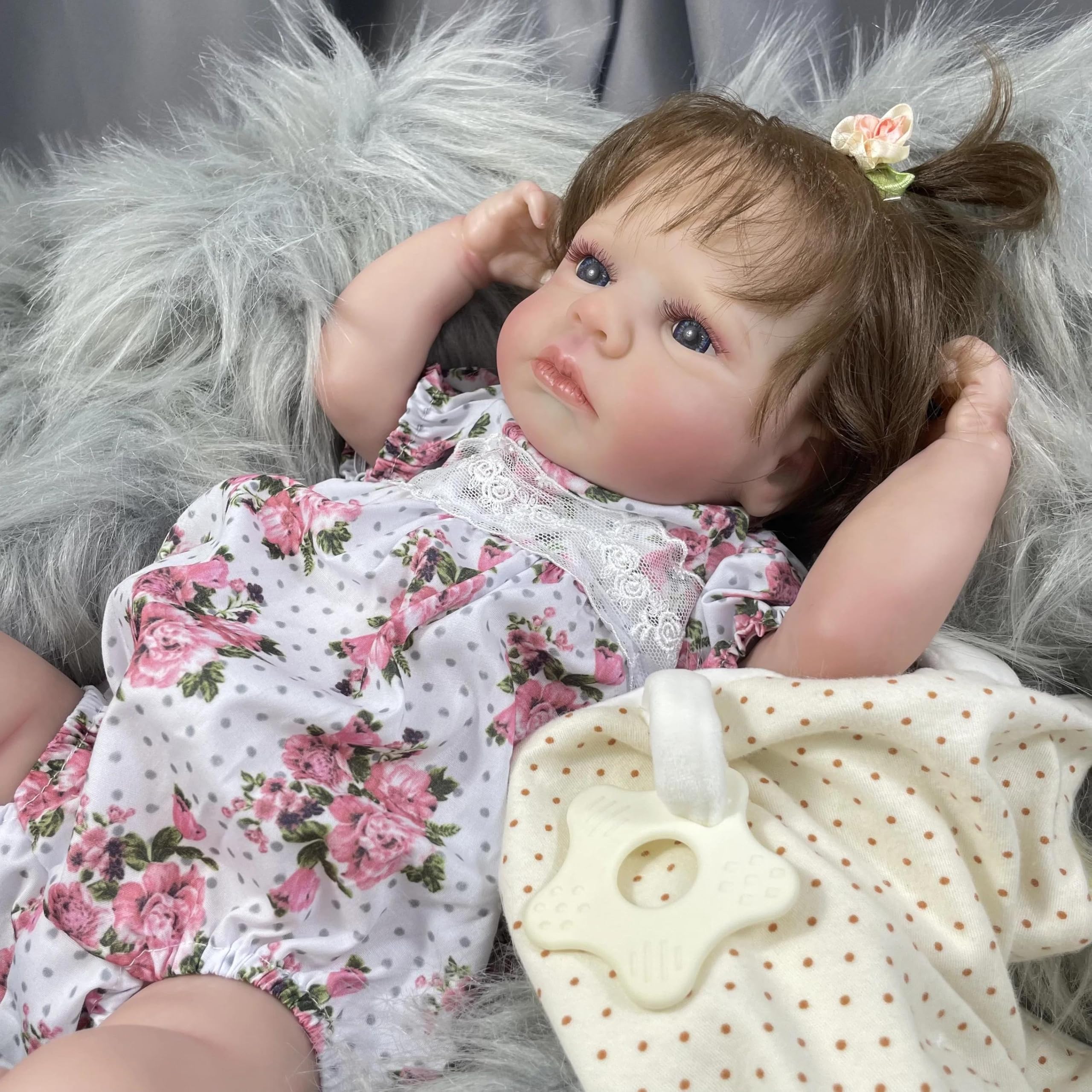 Life Like Reborn Baby Dolls silikonowe pełne ciało winyl dziewczyna 50 cm realistyczne lalki niemowlęce obudzenie prawdziwe życie noworodek lalka, anatomicznie poprawna lalka Reborn Babies