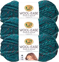 Vista 14 de LION BRAND YARN COMPANY - Ovillo de lana THICK & QUICK color Edén