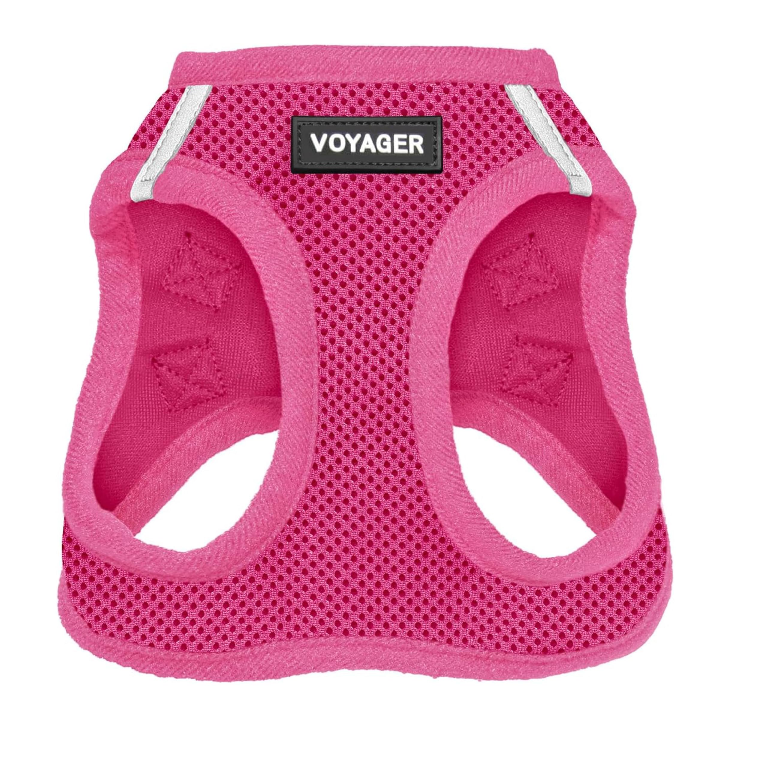Voyager Step-in Air Dog Vest Harness - Fuchsia, X-Large