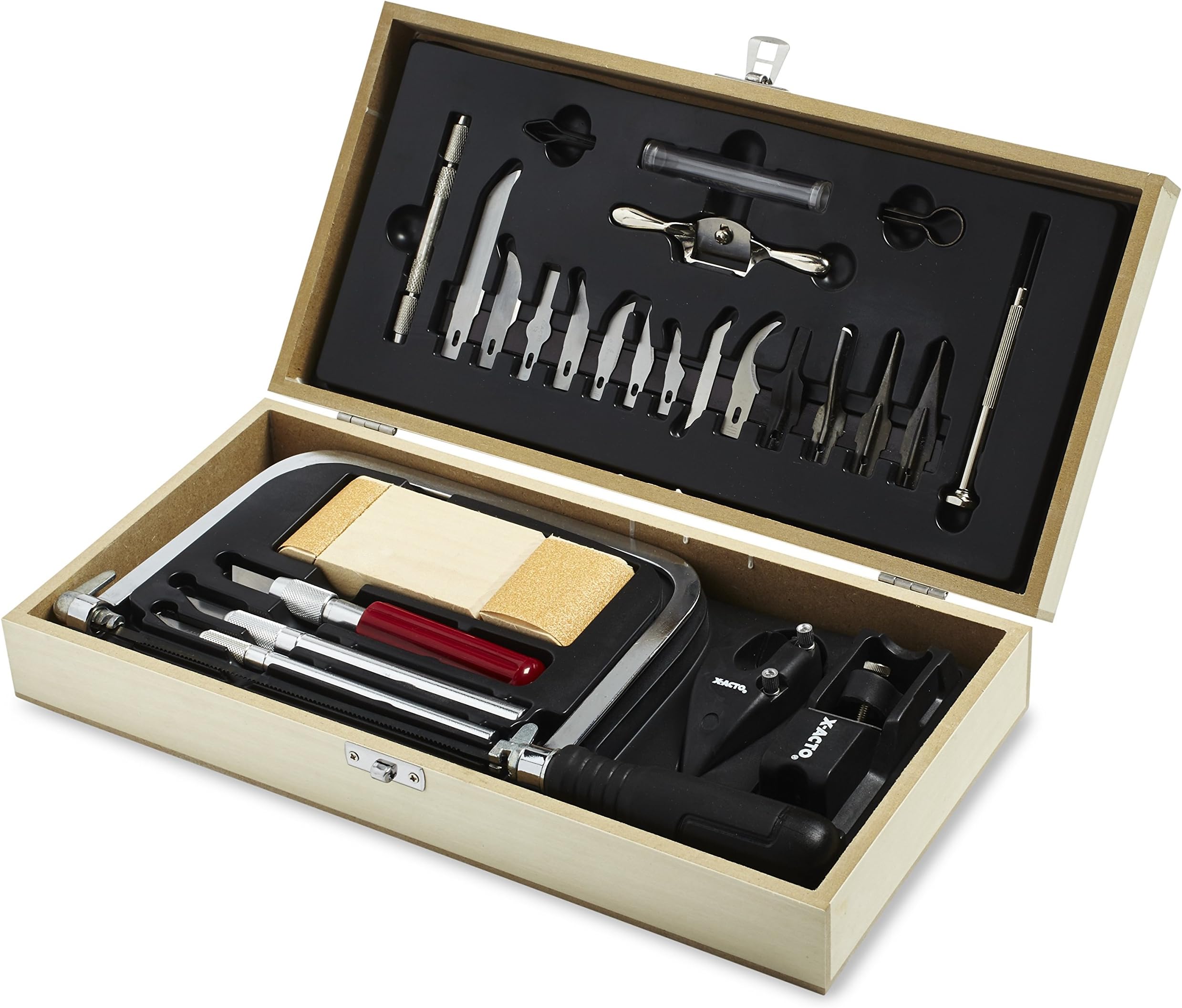 X-Acto - X5087 X-ACTO Hobbytool Set, Deluxe 30 Piece Set, Great for Arts and Crafts, including Pumpkin Carving Silver