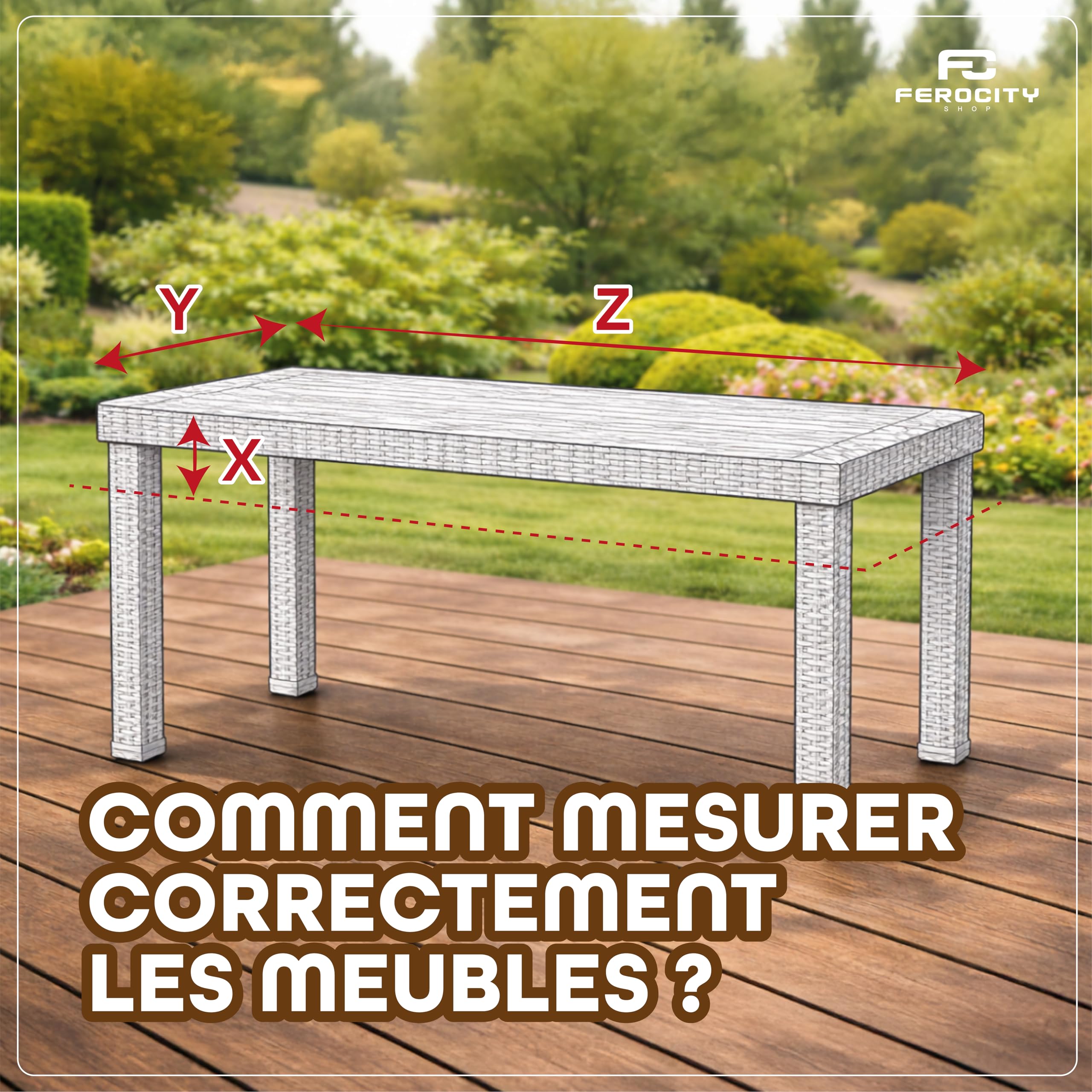 Housse de table personnalisée sur mesure pour tables de jardin, protection extérieure respirante coupe-vent imperméable