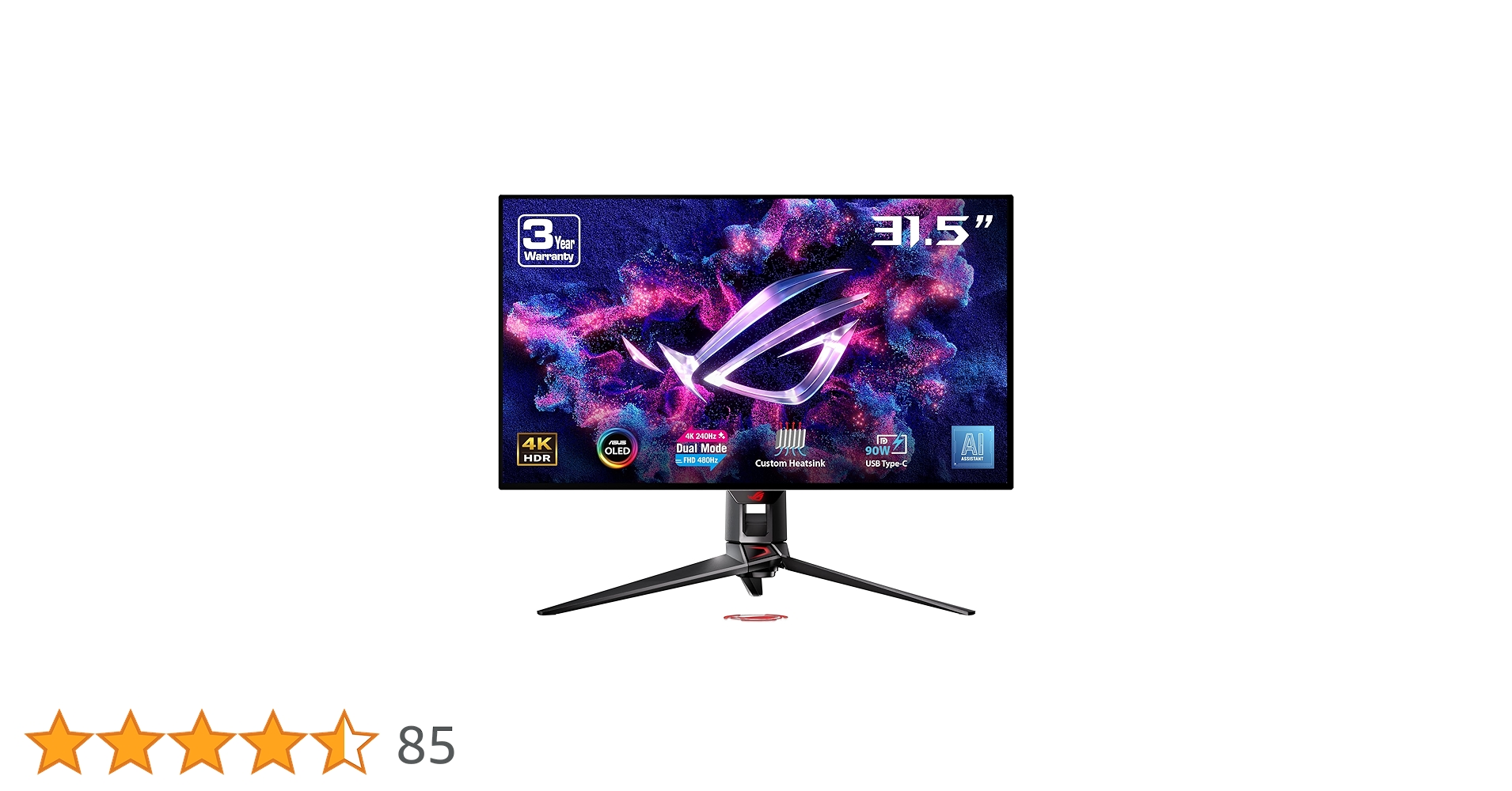 Amazon.co.jp: ASUS ROG Swift OLED PG32UCDP ゲーミングモニター