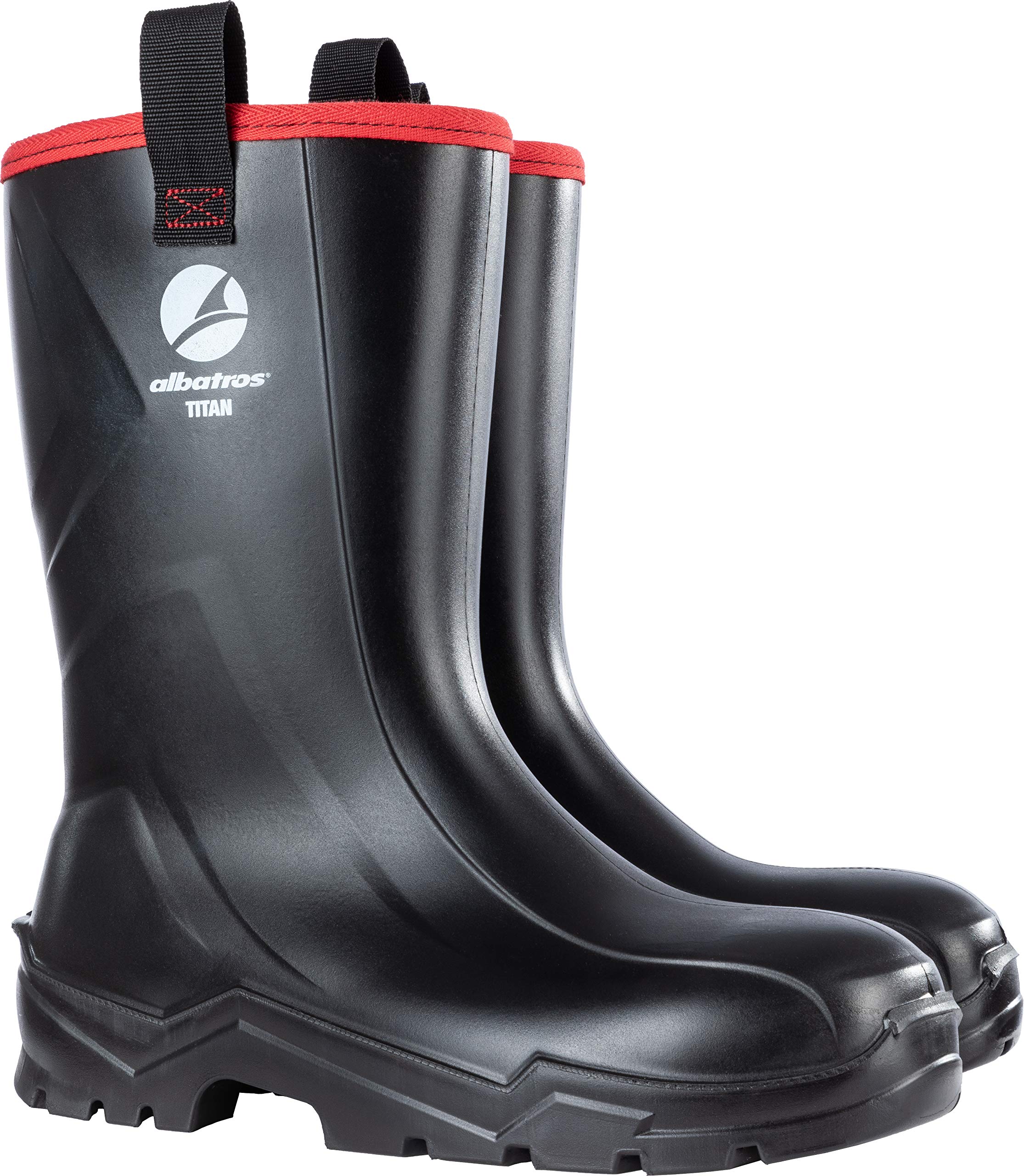 TITAN RIGGER S5 CI Botas de seguridad de poliuretano, botas de trabajo, botas de seguridad, zapatos de trabajo, S3 HRO SRC, puntera de acero, protección contra perforaciones, impermeables,