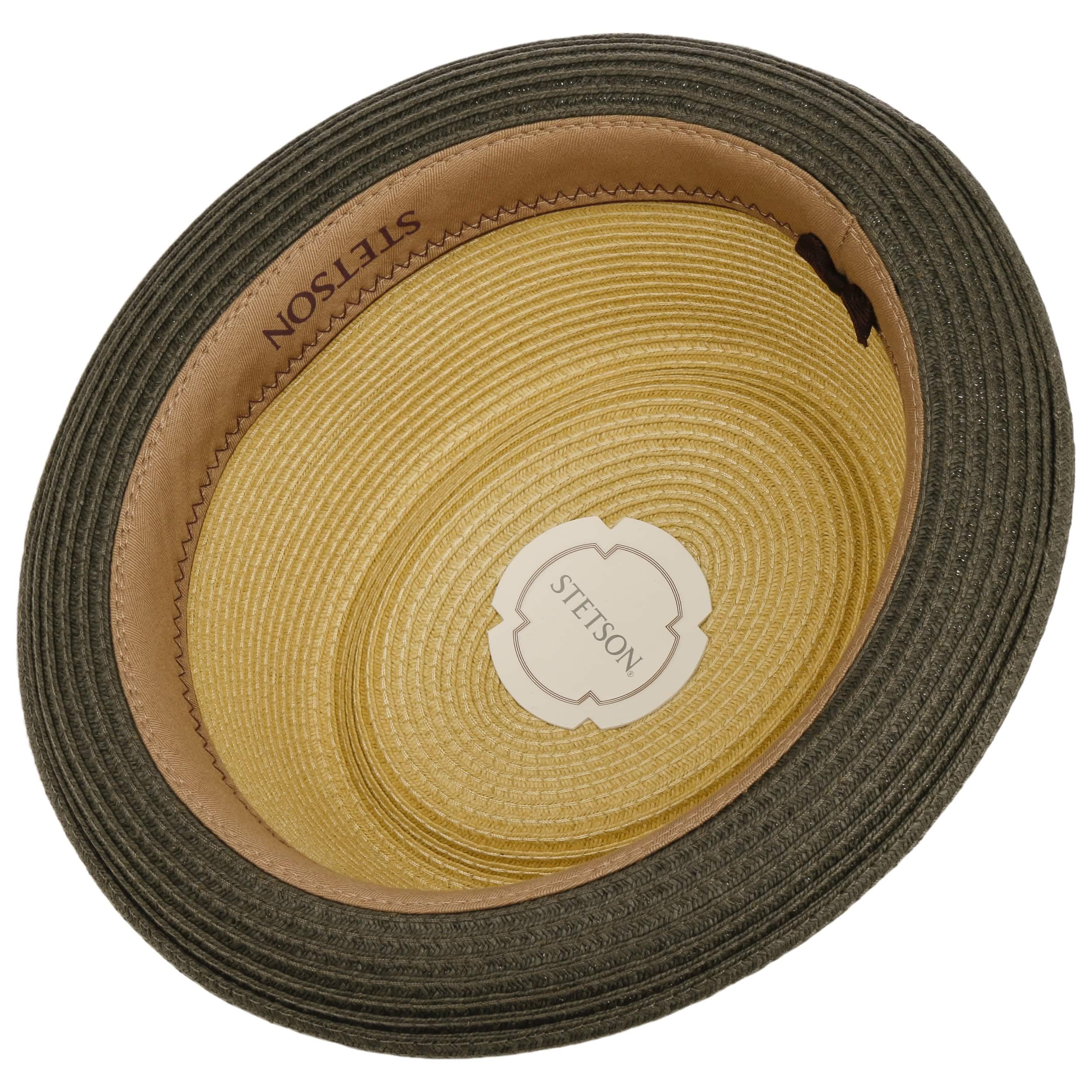 Stetson Licano Pork Pie Strohhut UV-Schutz 40 Damen Herren
