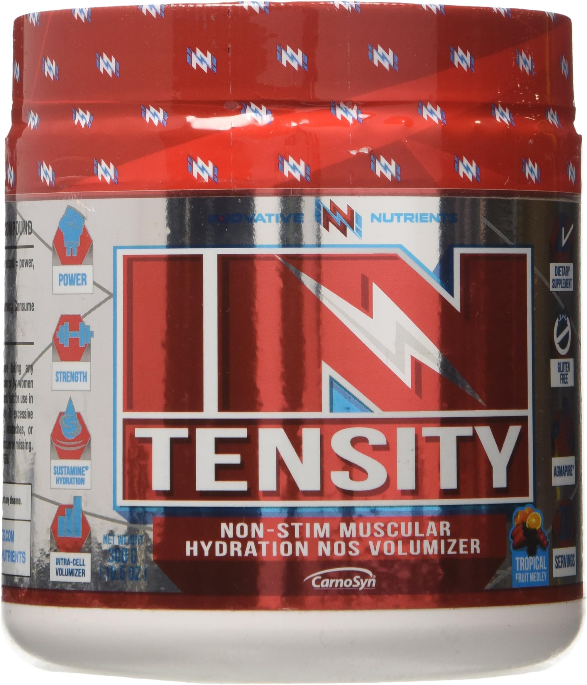 Innovative Nutrients Intensity Muscular Hydration NOS Volumizer, 300 Gram