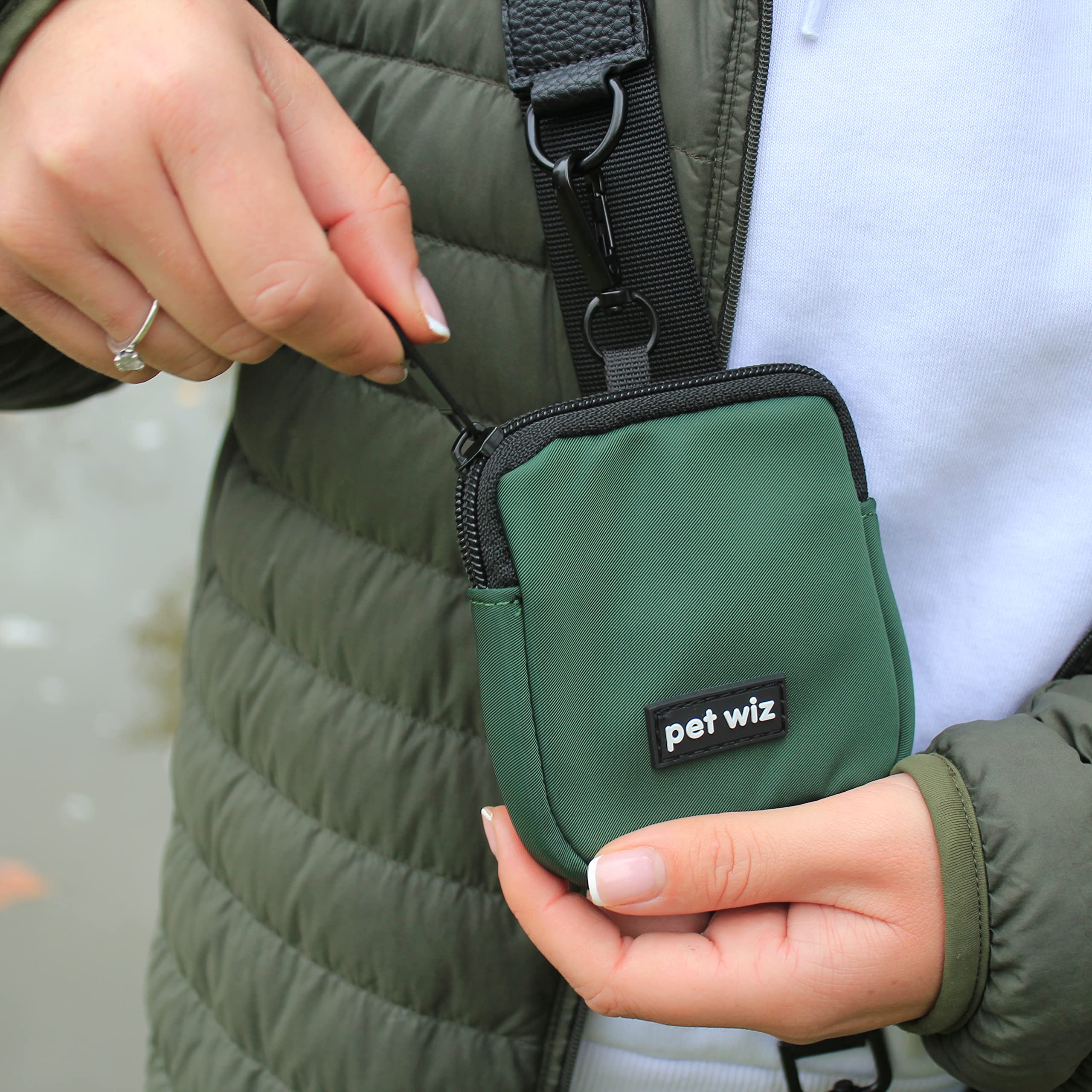 pet wiz Sac de promenade pour chien avec sangle réglable
