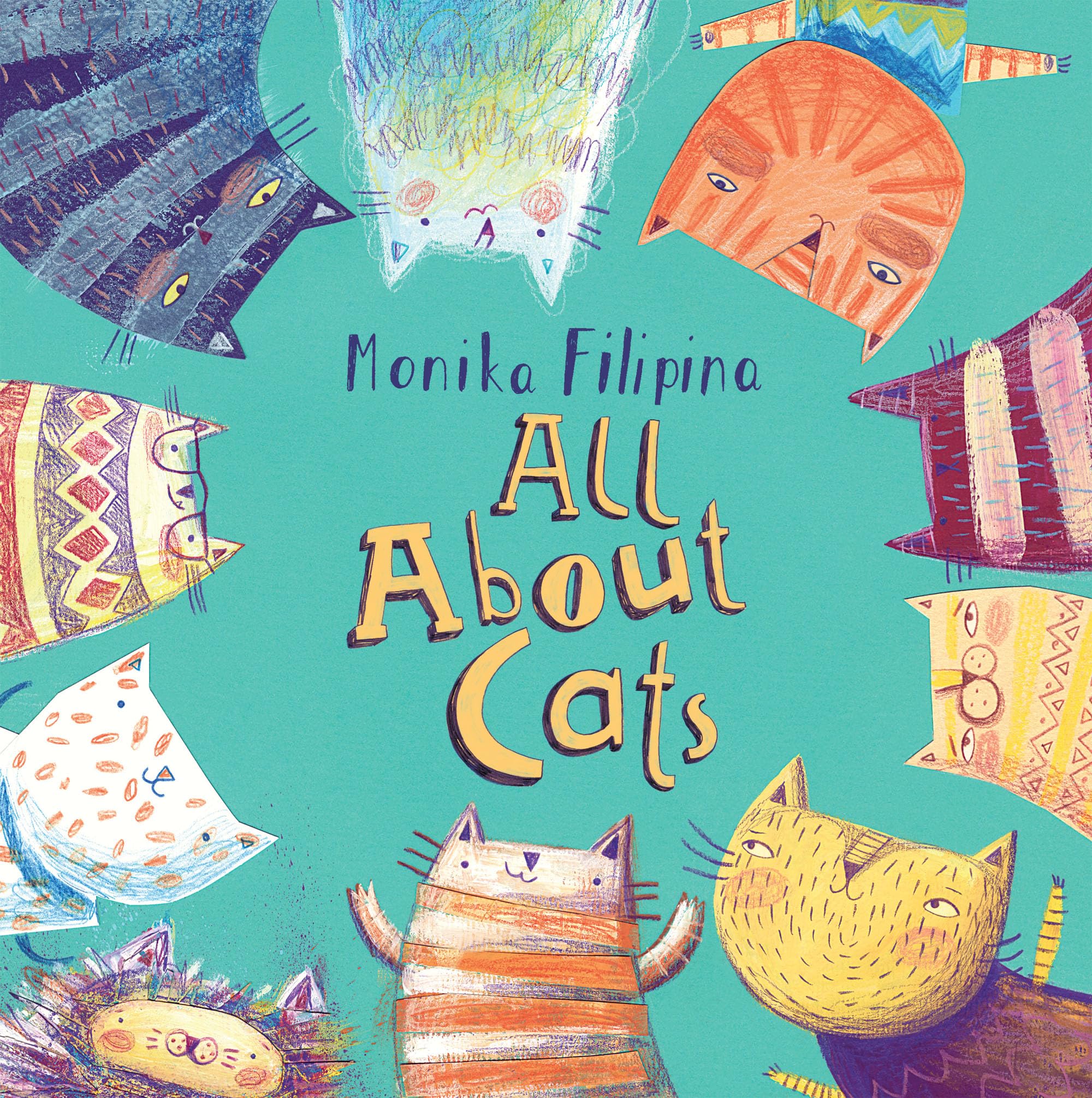 All About Cats by Monika Filipina PAPERBACK 9781846439339