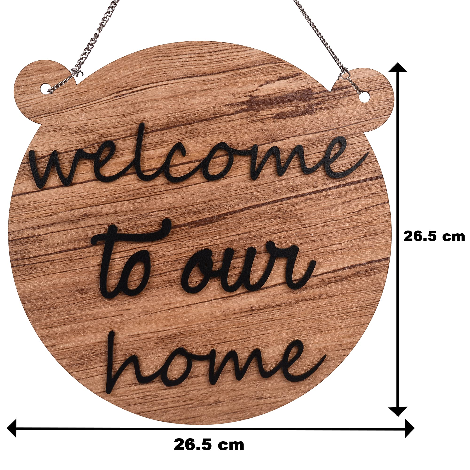 Sehaz Artworks Wall Hangings | Home Decor Items Stylish Living Room | Decorative Items for Home | Home Decoration Items | Wall Decor/Room Decor Items for Living Room/Bedroom - Welcome Home - Image 2 thumbnail