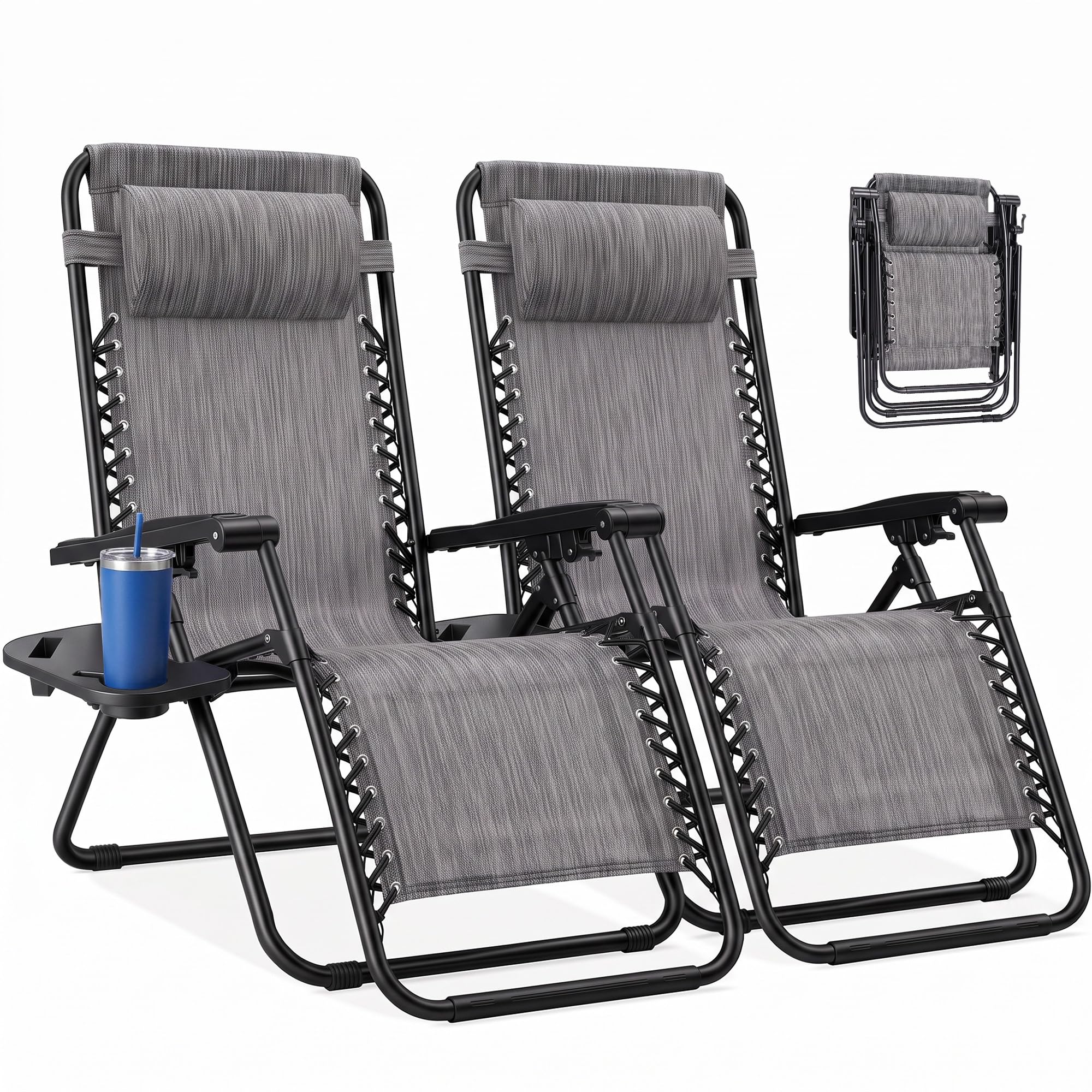 NEWBULIG Zero Gravity Chairs Set of 2