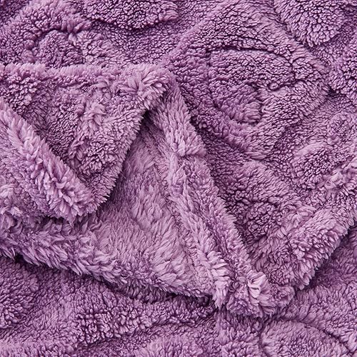 Miniatura 6 de FY FIBER HOUSE Mantas con cuadros de corazón, mantas suaves y cálidas para regalar a tu pareja, mamá, padre, manta lavable y ligera para sofá, cama,