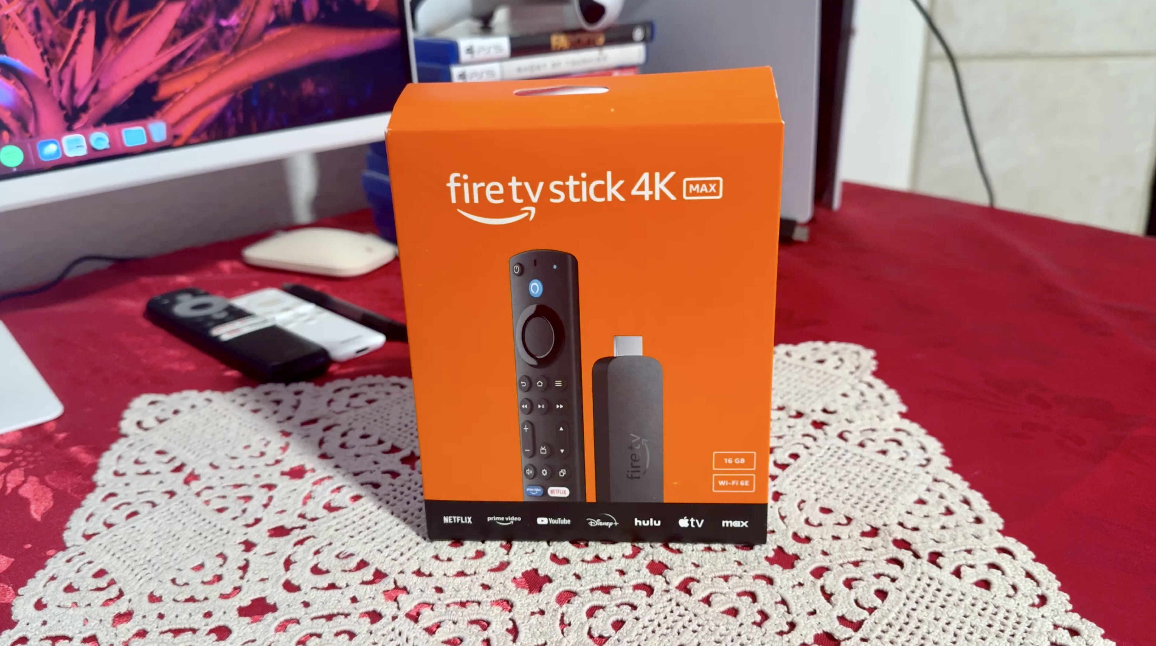 Watch Amazon Fire TV Stick 4K Max Unboxing on Amazon Live