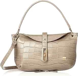 美品 ラバガジェリー クロコダイル ハンドバッグ ブラック レディース 美品】ラバガジェリー ショルダーバッグ 牛革 2wayクロコ型押し