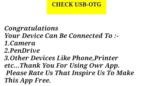 USB OTG Checker