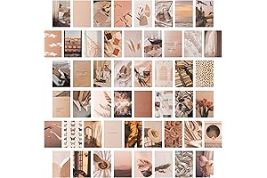 Neutral Wall Collage Kit Aesthetic Pictures