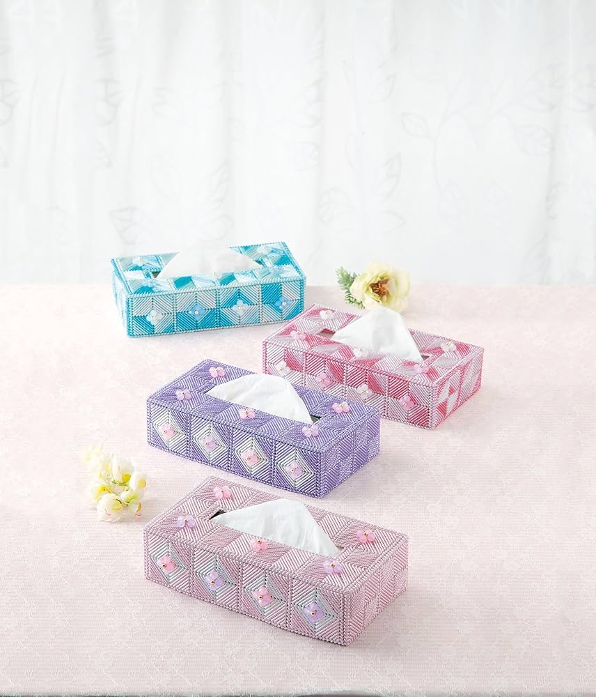 Amazon.com: Panami 手芸キット メタリックヤーン きらきら お花