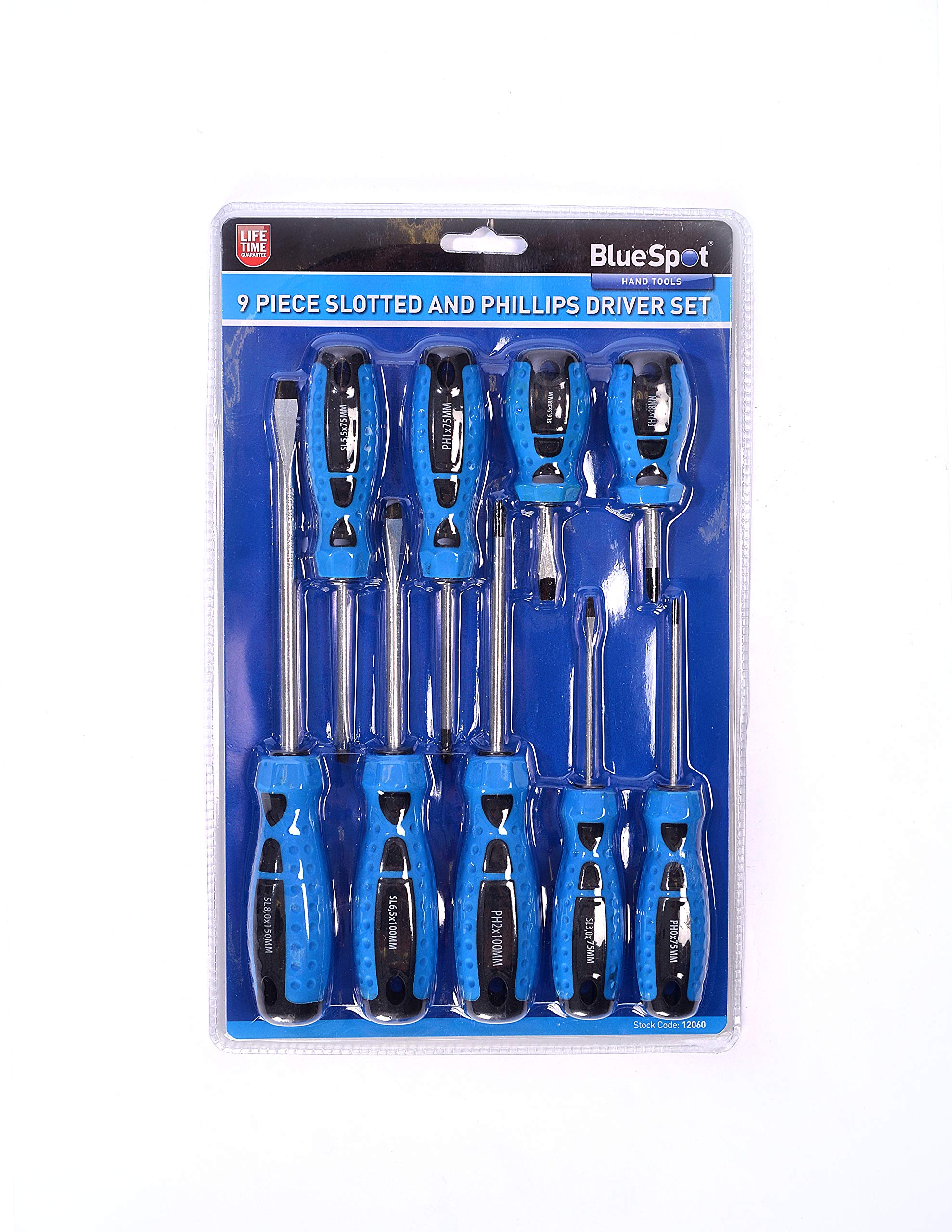 Blue Spot Tools 12060 Mechanics Screwdriver (12 Pieces) - Image 2