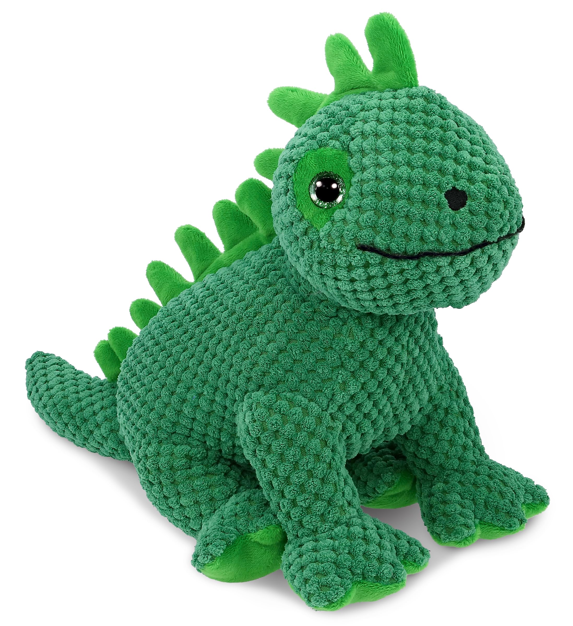 DolliBu Green Iguana Stuffed Animal - Super Soft Stuffed Animals for Girls and Boys, Adorable Stuffed Wild Creatures for Kids and Cute Wild Animals