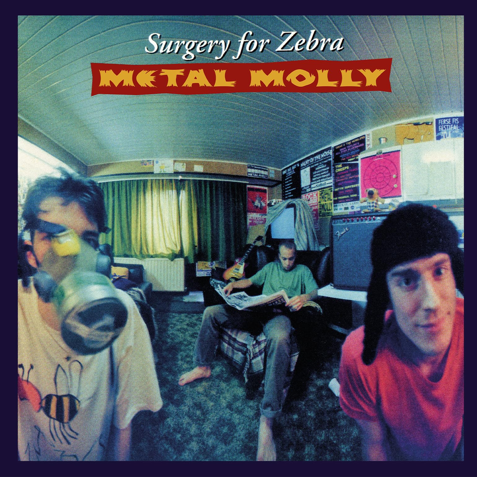 Metal Molly Surgery For Zebra  LP Album vinyl record blue Numbered 2026 remaster