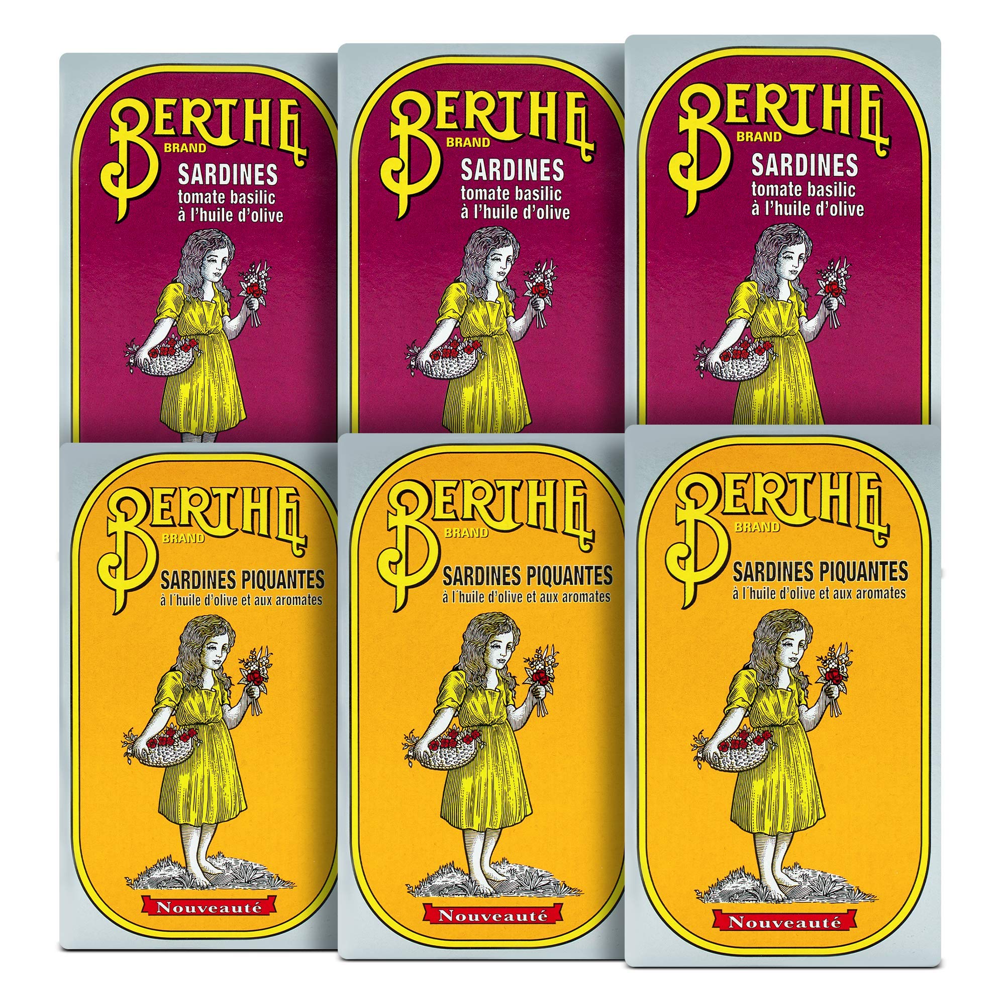 Sardinen Set | 6 x 125 g | Berthe | Ramirez | Portugal