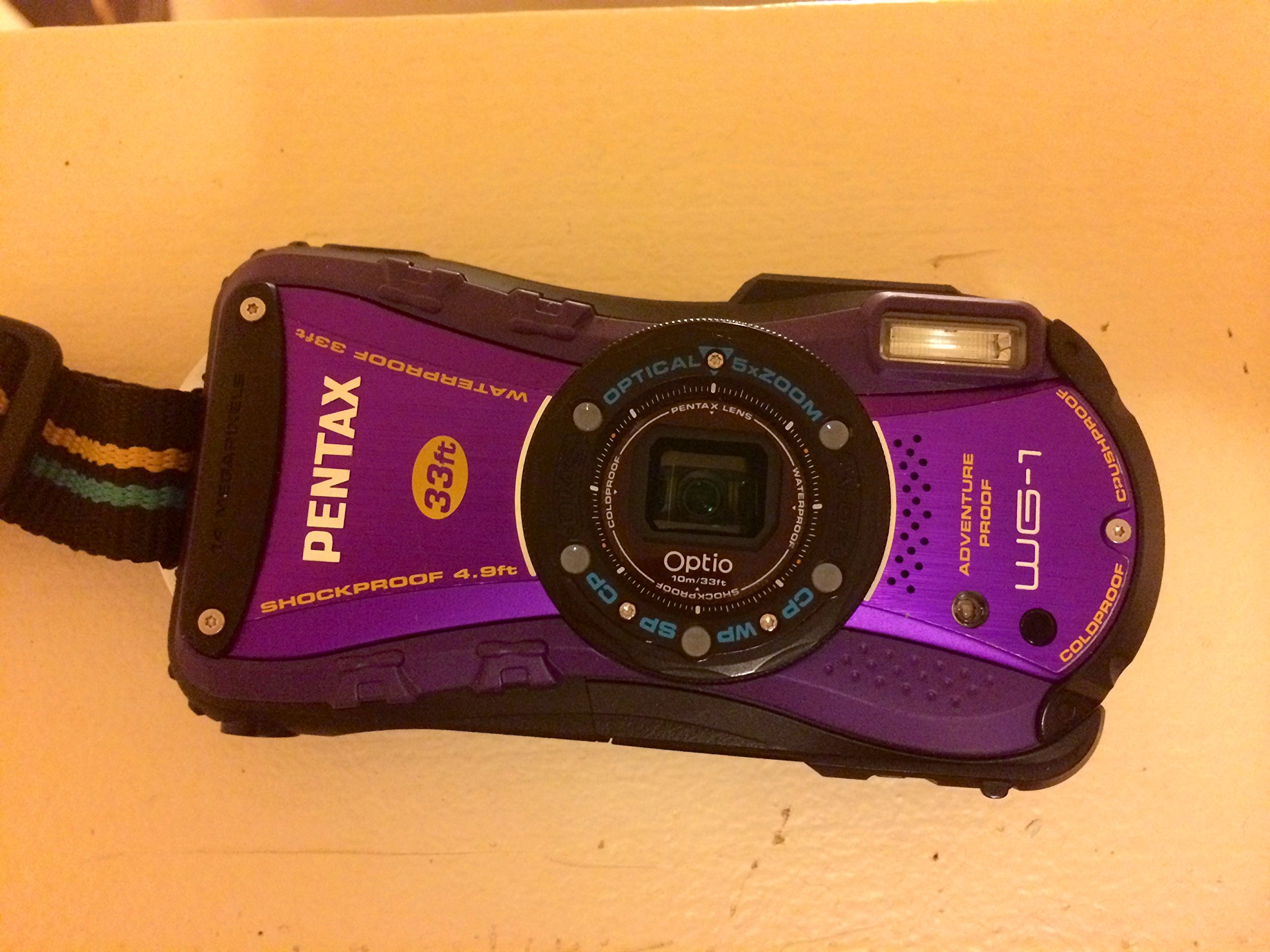 PENTAX Optio WG-1 Purple ペンタックス デジタルカメラ ペンタックス