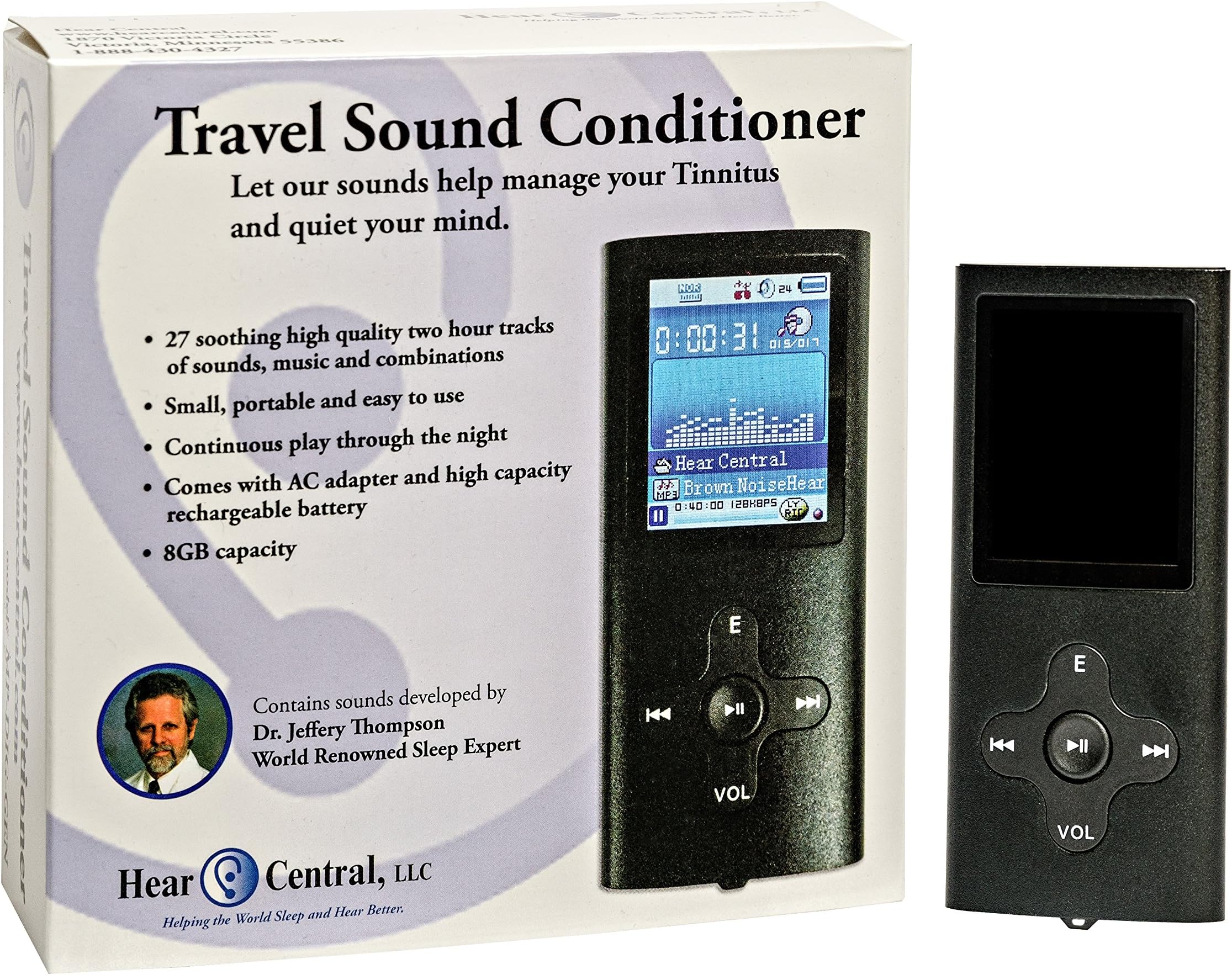 Tinnitus Sound Conditioner (MP3) w/ 27 Sleep Inducing and Tinnitus Masking Tracks