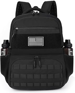 DEYACE Lunch Box Backpack for Men, Tactical Cooler Backpack with Laptop Compartment Leakproof RFID Lunchbox Bag for Work