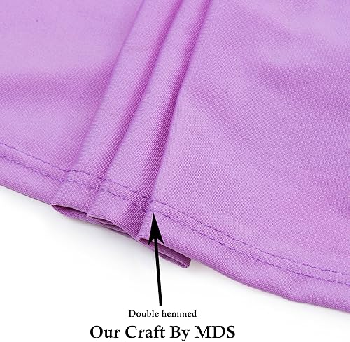 Miniatura 4 de MDS - Paquete de 100 bandas elásticas de elastano para silla, lazos elásticos para sillas con hebilla deslizante, ajuste universal para bodas,