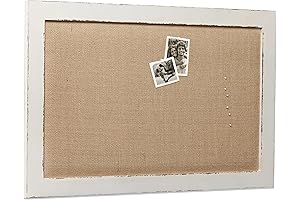 Wall-Mounted Linen Bulletin Board: Organization at Its Best!