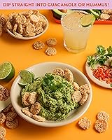 Vista 6 de Dang Chips de arroz tailandés Original Paquete de 12 Hojuelas de arroz veganas, sin gluten, sin OMG, aperitivos saludables hechos