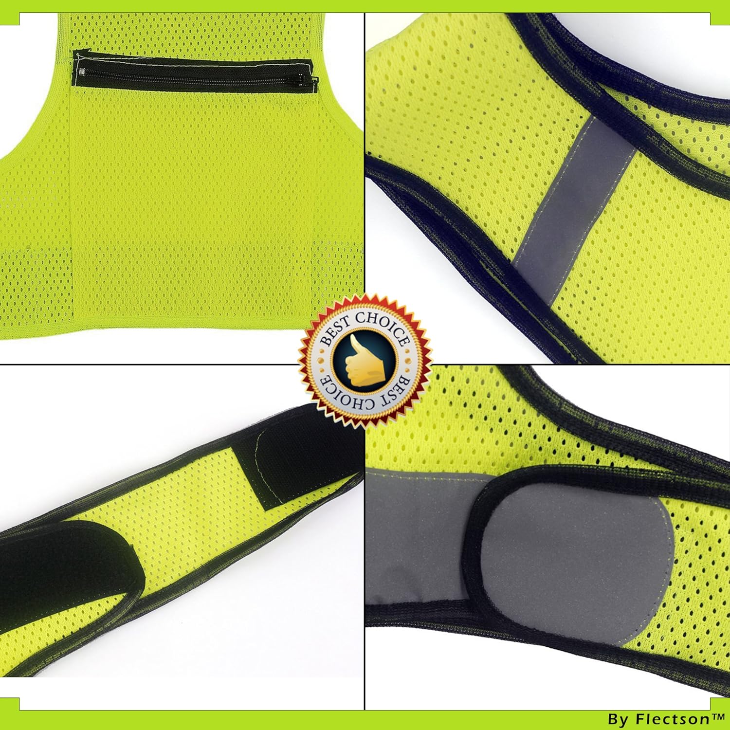 Bеѕt Rеvіеw Reflective Running Vest - 360° High Visibility Yellow Safety Vest with Adjustable Side Closure and Inside Pocket Uр Tо 40% оƒƒ Reflective Running Vest - 360° High Visibility Yellow Safety Vest with Adjustable Side Closure and Inside Pocket