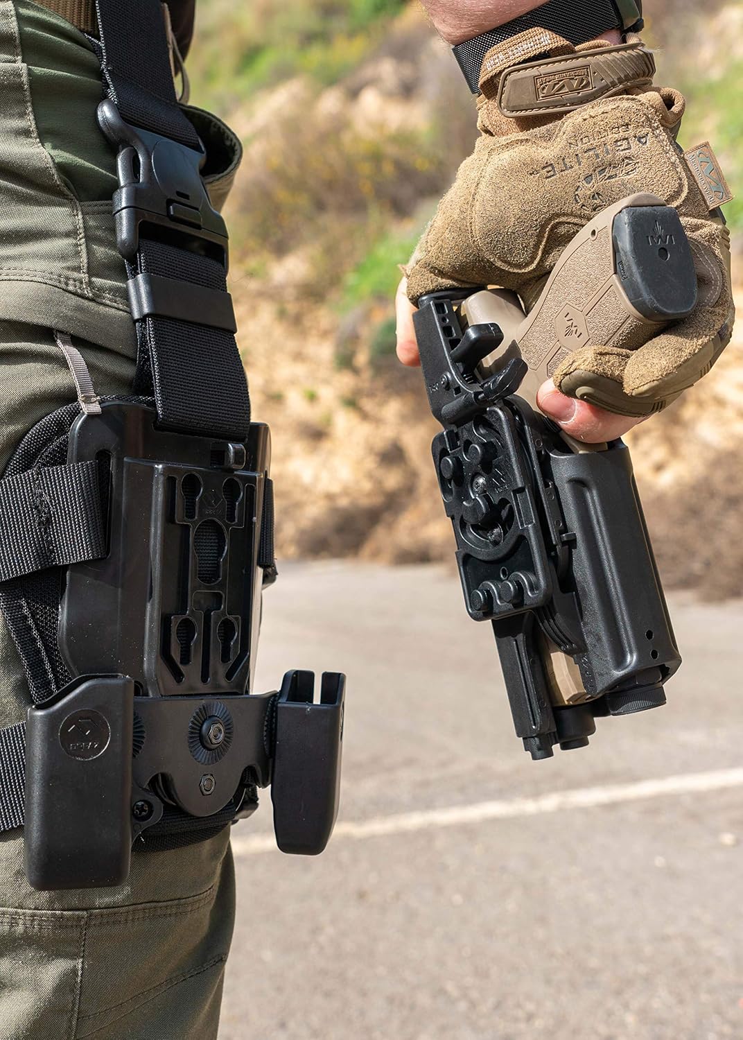 Orpaz Holster Attachments for Orpaz Holsters and Magazine Pouches