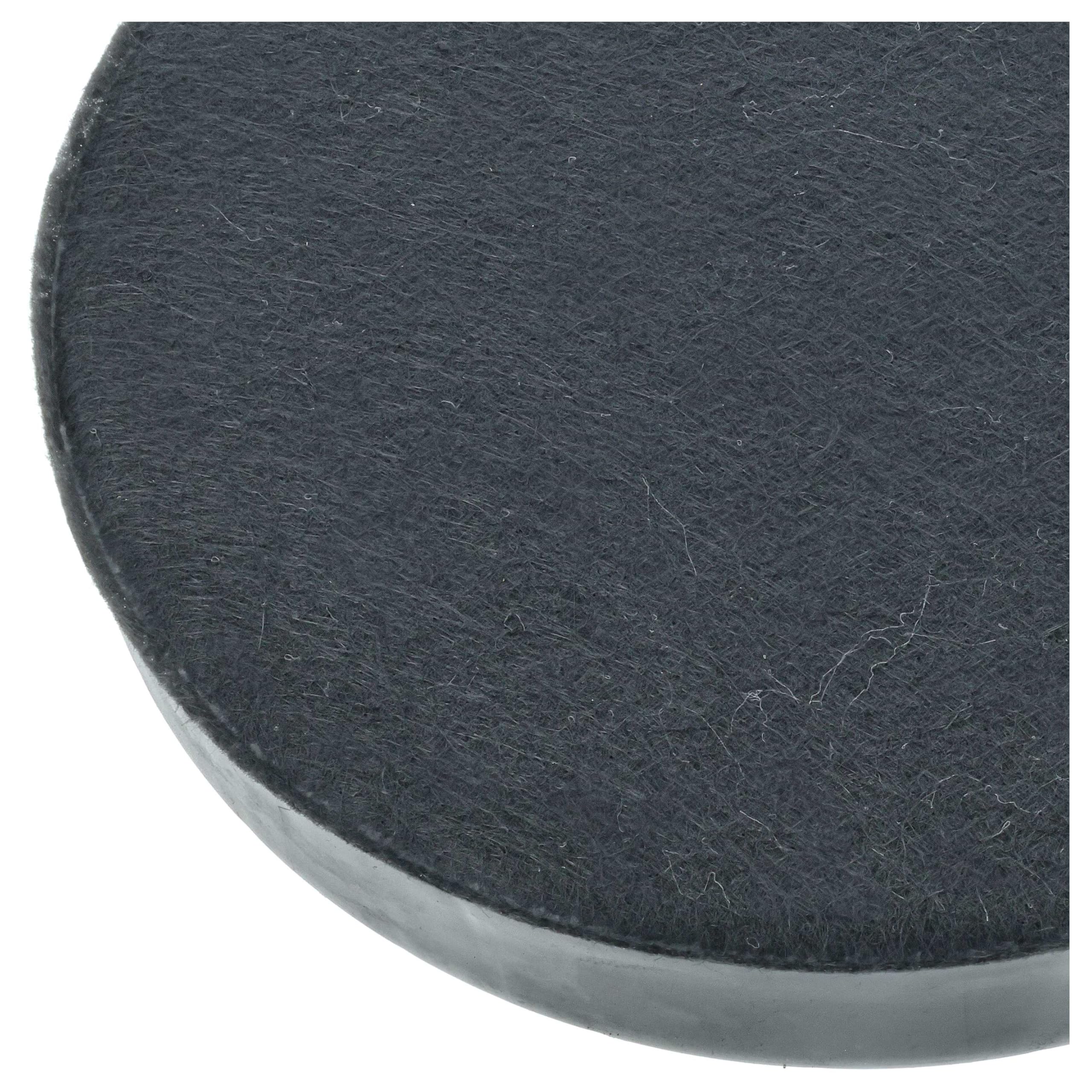 vhbw 4x filtro a carboni attivi sostituisce Siemens LZ52751 per cappe aspiranti - 19 cm
