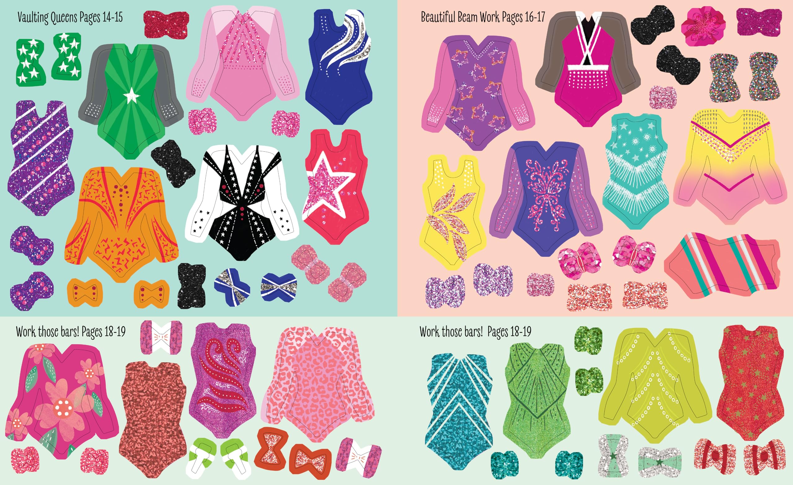 My Sticker Dress-Up®: Stick It!: Awesome Gymnastics Activity Book with 400+ Stickers for Unlimited Possibilities!