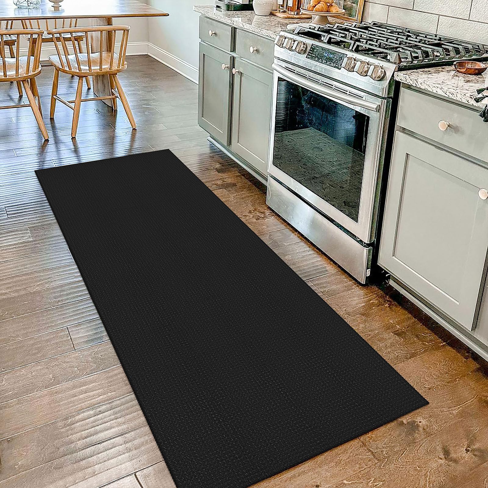 IOHOUZE Washable Runner Rug 2x7 Non Slip Runners for Hallways Entryway Runner Indoor, Kitchen Rugs Woven Cotton Floor Carpet for Kitchen Hall Entrance