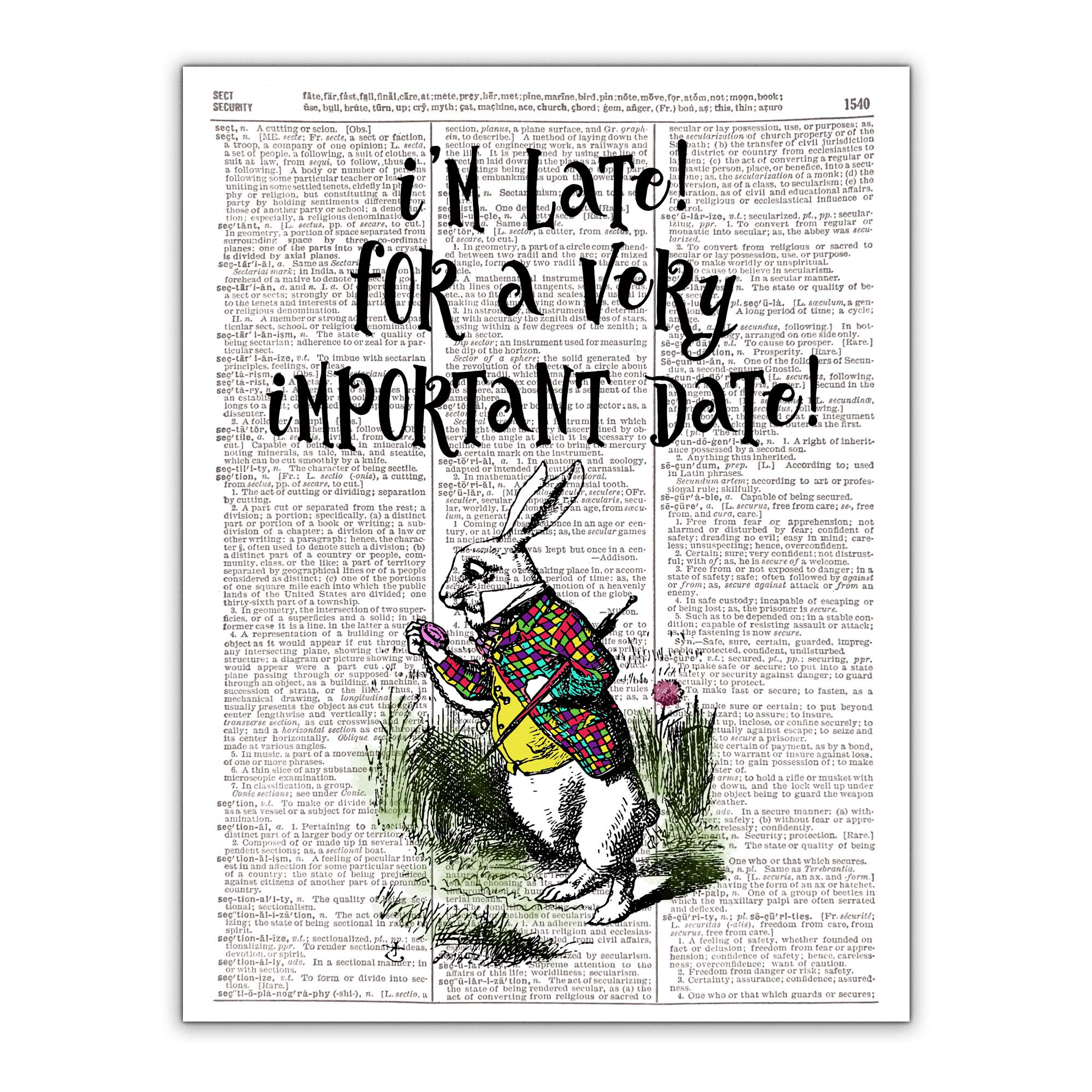 Why Is The Rabbit Late In Alice In Wonderland