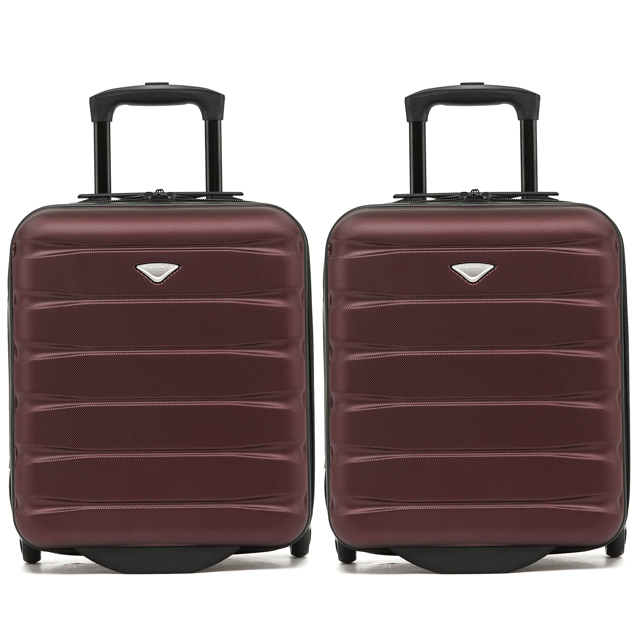 Viaggio Aereo Tessuto ABS Flight Knight Set Di 2 Valigia A Mano Grande 56x45x25 Cm Easyjet Bagaglio A Mano Con 2 Ruote