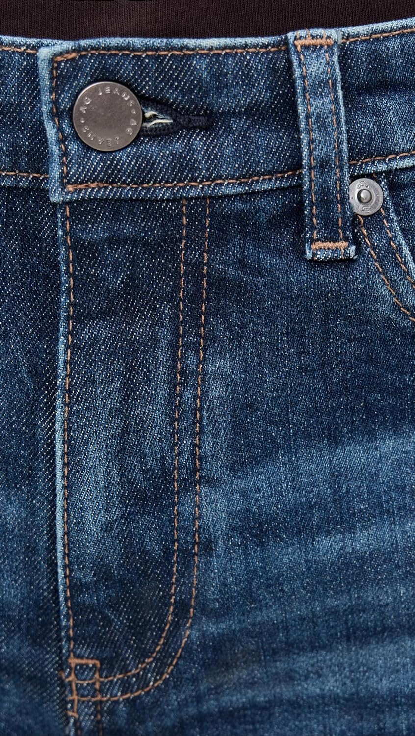 AG Adriano Goldschmied Womens Saige Mid Rise Wide Leg Crop - Image 6