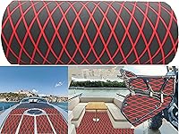 Vista 24 de Suelo de lancha de espuma EVA, cubierta de barco de teca sintética, cubierta marina, alfombrilla antideslizante para cubierta, yate, lancha motora